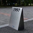 A - Frame Sidewalk Sign Stainless Steel - VINTAGE SIGN