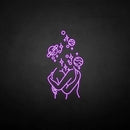 'The love of planet' neon sign - VINTAGE SIGN