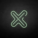 'Cross' neon sign - VINTAGE SIGN