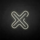 'Cross' neon sign - VINTAGE SIGN