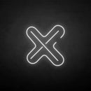 'Cross' neon sign - VINTAGE SIGN