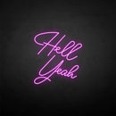 'Hello yeah' neon sign - VINTAGE SIGN