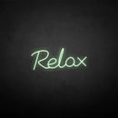 'Relax' neon sign - VINTAGE SIGN