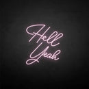 'Hello yeah' neon sign - VINTAGE SIGN