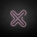 'Cross' neon sign - VINTAGE SIGN