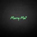 'Marry me ?' neon sign - VINTAGE SIGN