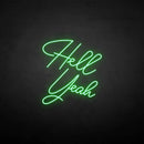 'Hello yeah' neon sign - VINTAGE SIGN