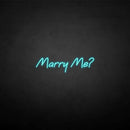 'Marry me ?' neon sign - VINTAGE SIGN