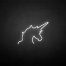 'unicorn' neon sign - VINTAGE SIGN