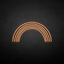 'Rainbow' neon sign - VINTAGE SIGN
