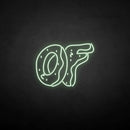 'OF' neon sign - VINTAGE SIGN