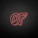'OF' neon sign - VINTAGE SIGN