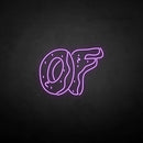 'OF' neon sign - VINTAGE SIGN
