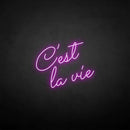 'C'est la vie' neon sign - VINTAGE SIGN