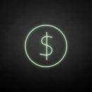 'Dollar' neon sign - VINTAGE SIGN