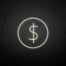 'Dollar' neon sign - VINTAGE SIGN