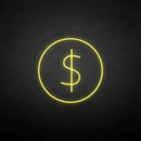 'Dollar' neon sign - VINTAGE SIGN