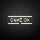 'Game on' neon sign - VINTAGE SIGN
