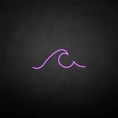 'wave' neon sign - VINTAGE SIGN