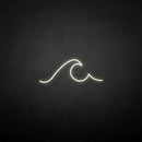 'wave' neon sign - VINTAGE SIGN