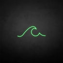 'wave' neon sign - VINTAGE SIGN