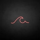 'wave' neon sign - VINTAGE SIGN
