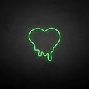 'Melt love' neon sign - VINTAGE SIGN