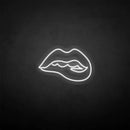 'Bite the Lips' neon sign - VINTAGE SIGN