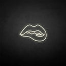 'Bite the Lips' neon sign - VINTAGE SIGN