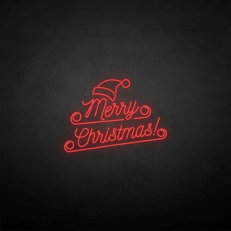 'merry christmas' neon sign - VINTAGE SIGN