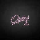 'Open3' neon sign - VINTAGE SIGN