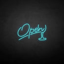 'Open3' neon sign - VINTAGE SIGN