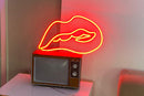 'Bite the Lips' neon sign - VINTAGE SIGN