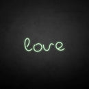 'love2' neon sign - VINTAGE SIGN