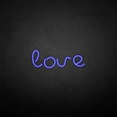 'love2' neon sign - VINTAGE SIGN