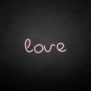 'love2' neon sign - VINTAGE SIGN