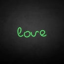 'love2' neon sign - VINTAGE SIGN