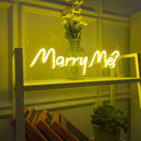 'Marry me ?' neon sign - VINTAGE SIGN