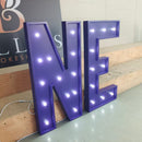 Led Metal Marquee Letter "GRAD" 4ft,3ft,2ft Tall