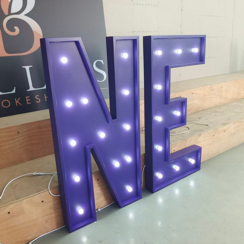 Led Metal Marquee Letter "2026" 4ft,3ft,2ft Tall