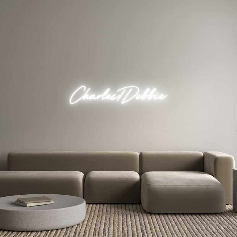 Custom Neon: Charles/Debbie