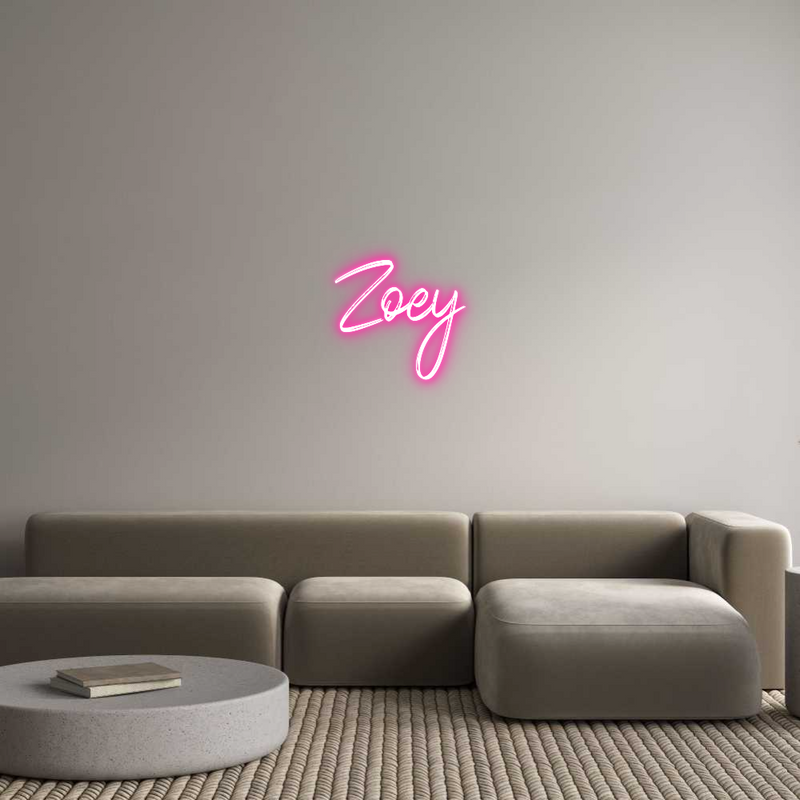 Custom Neon: Zoey