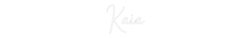 Custom Neon: Kaia