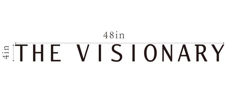 Custom Business Signage for The Visionary