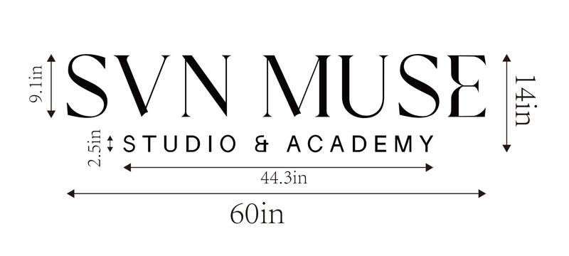 Business Signage for SVN Muse