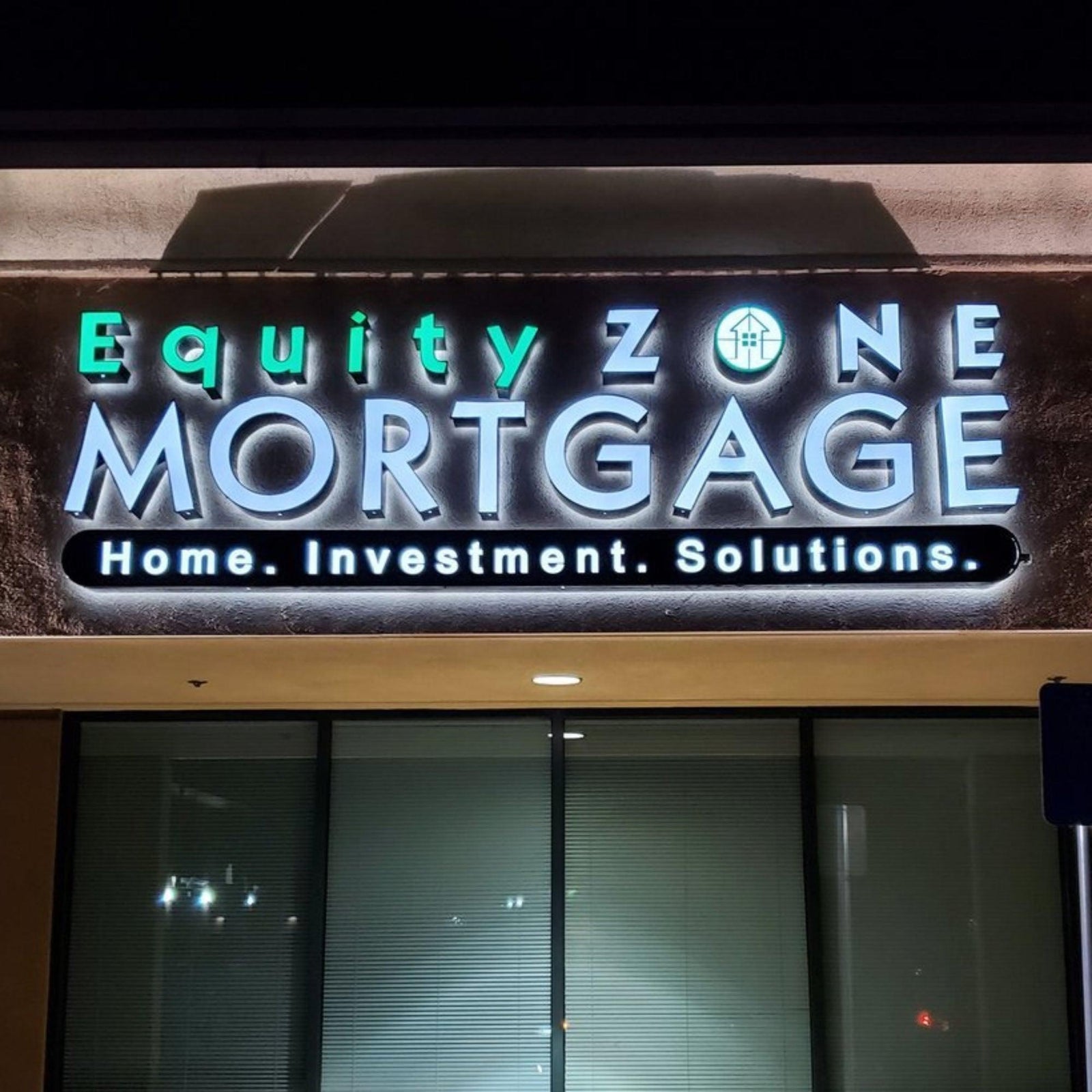 Custom 3D House Number LED Metal Backlit Letter Signs