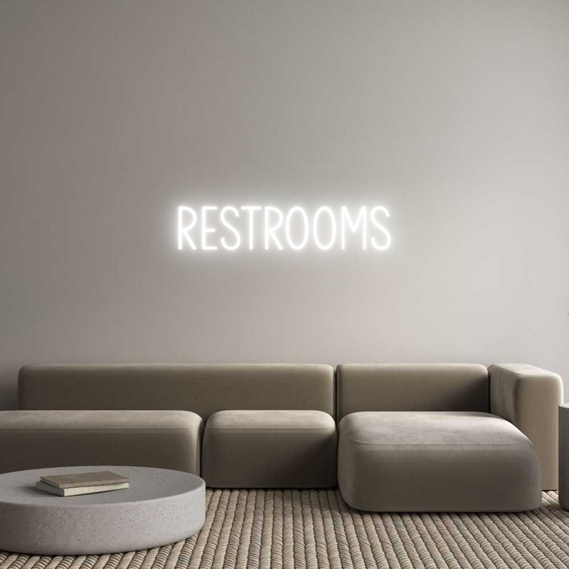 Custom Neon: Restrooms