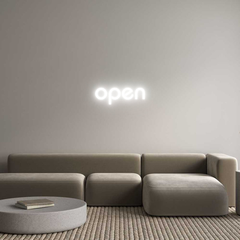 Custom Neon: open