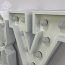 Custom 5FT/4FT/3FT/2FT Wedding Marquee Letter Sign - VINTAGE SIGN