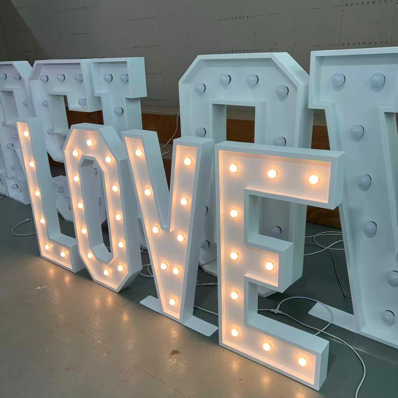 Metal Led Marquee Letter
